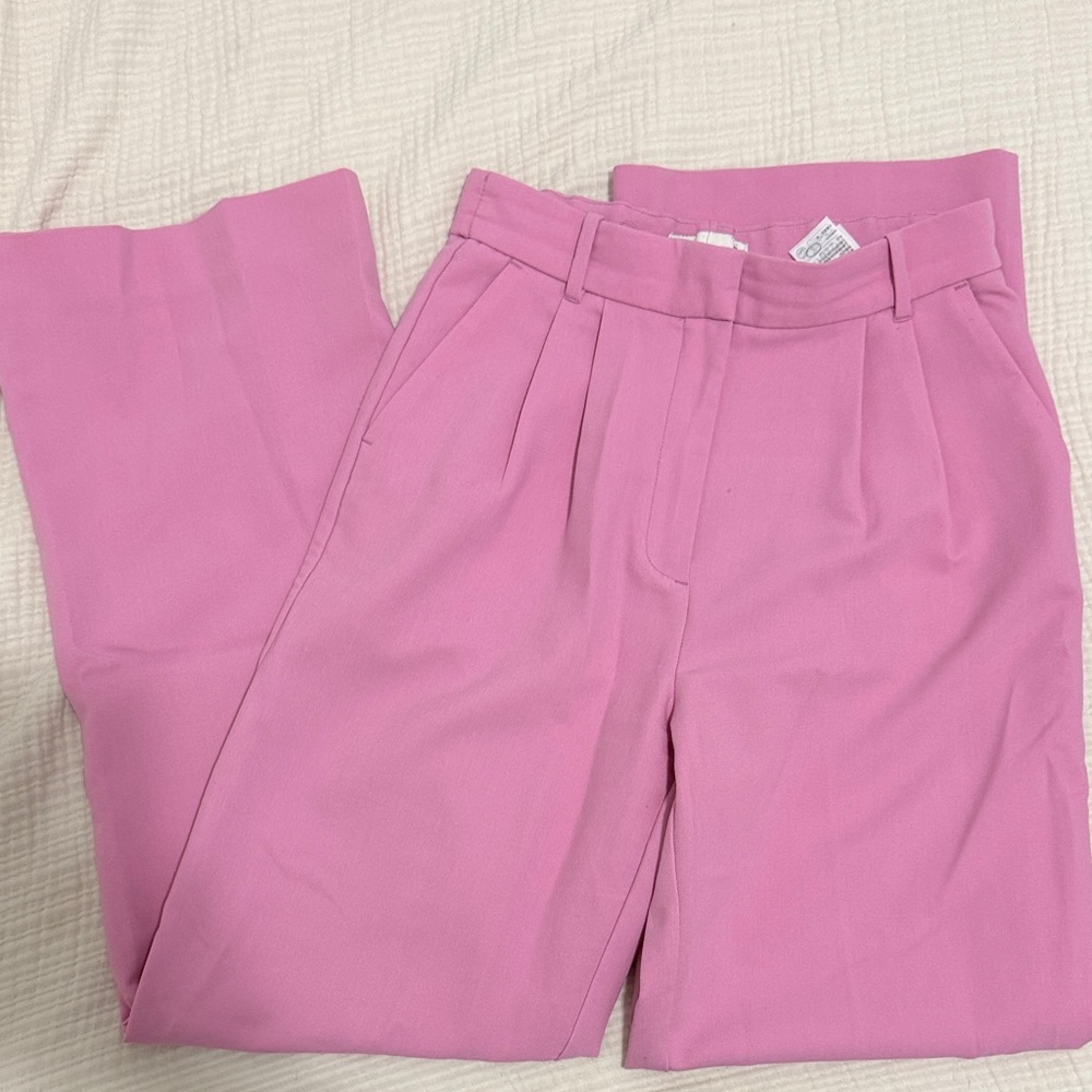 Abercrombie & Fitch Light Pink Trousers